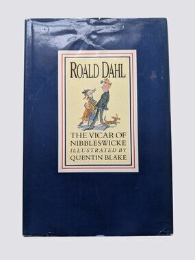 5/$25 Vintage 1991 The Vicar of Nibbleswicke by Roald Dahl Hardcover Illustrated